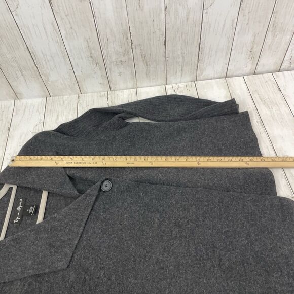 Mercer & Madison 100% Wool Cardigan Sweater Women’s S Single Button Dk G… - Picture 8 of 8